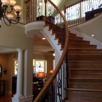 Rivers Edge Plantation Custom Grand Staircase