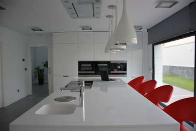 Cocina con Isla y zona comedor
