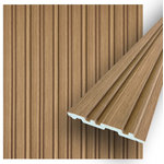 CONCORD WALLCOVERINGS - Waterproof Slat Panel, Natural Oak, Pack of 6 - Concord Panels Design: Our wall panels offer countless possibilities to creatively design your interior and to set natural accents. In our assortment you will find a variety of wall panels, which are available in a range of wood grain finishes.