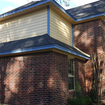 SmartSide Siding & NT Windows on this Home in Conroe Texas