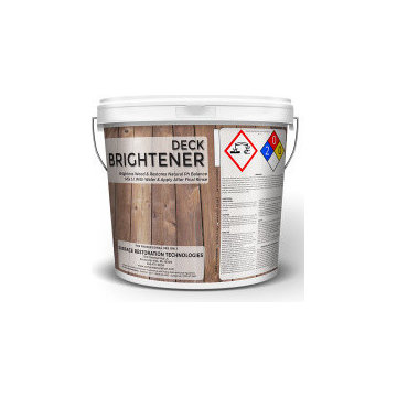 Use Wood Brightener Before Staining Your Deck