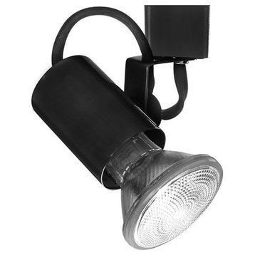 WAC Lighting Line Voltage Track Fixture in Black for L Track