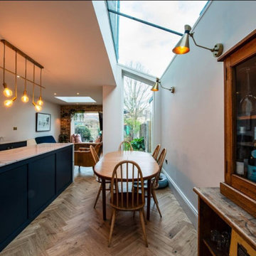 Rear Ground floor extension and House renovation at Forest Gate