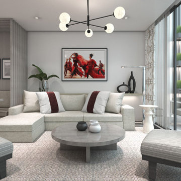 Celebrity Beyond Edge Villas Living Room - UK