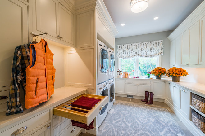 Traditional Laundry Room by House of L Interior Design