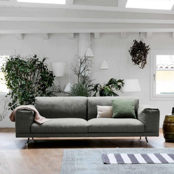 Poldo modern sectional sofa by Dall'Agnese