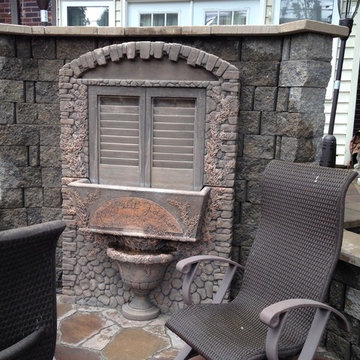 Natural Stone and Statue Garden