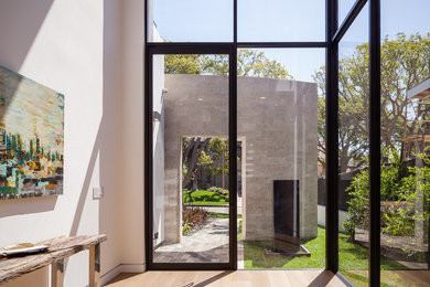 Home design - huge modern home design idea in Los Angeles
