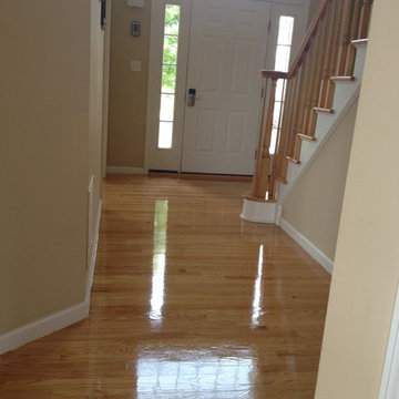 Shiny Wood Floors