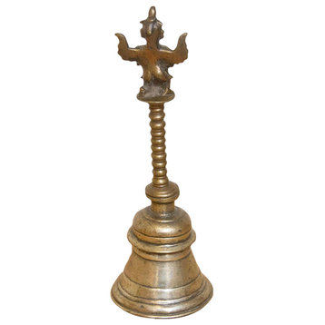19th Century Indian Bronze Temple Bell