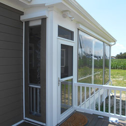 Zip Tex Clear Vinyl Retractable Screens - Window Treatment Accessories