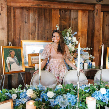 Celebrating Holiday House with a Rustic-Chic Tablescape Design