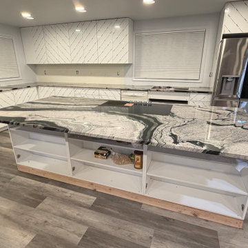 Eclipse Granite Luxury Kitchen Transformation
