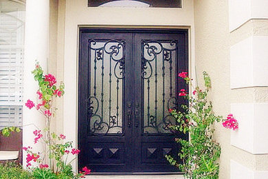 Inspiration for a timeless exterior home remodel in Jackson
