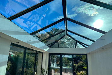 Design ideas for a contemporary conservatory in Other.