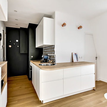 Studio parisien vintage chic