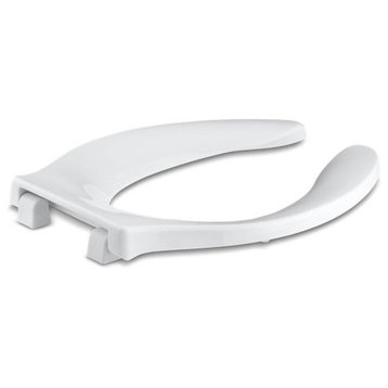 Kohler Stronghold Elongated Toilet Seat w/ Integrated Handle, White