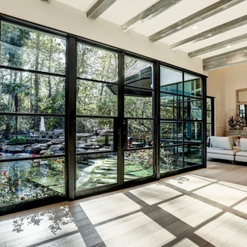 Small profile Glass Wall project Houston Tx