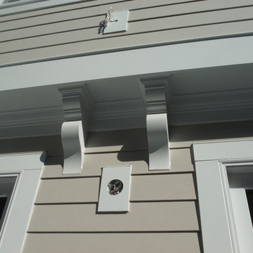 Hardie Lap, Shake, and Board & Batten Siding | Cobblestone | Kirkwood, MO. (6304
