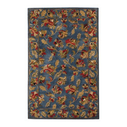 Home Decorators Collection - Governor Blue 9 ft. 6 in. x 13 ft. 6 in. Area Rug - Rugs