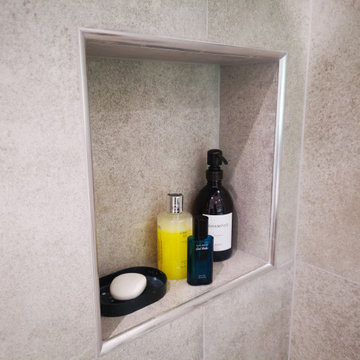 Rustic tranquil bathroom