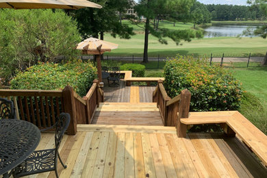 Inspiration for a deck remodel in Jackson