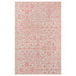 Momeni - Momeni Cosette Hand Tufted Traditional Area Rug Pink 5' X 8' - The intricate ornamentation of this traditional area rug is rich with regal embellishment. Moroccan-inspired arabesques and medallions recall the repeating patterns of antique encaustic tiles, filling the floor with captivating designs that are beautiful to behold. Hand-tufted construction enhances the artisanal beauty of each floorcovering with an enduring quality woven from natural wool fibers.