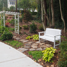 front yard landscape