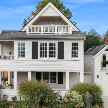 Seattle Remodel - Custom Home with Architectural Detail & Covered Porch
