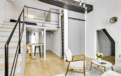 Visite Privée : Petit studio et grands rangements dans le Marais