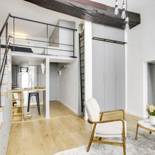 Visite Privée : Petit studio et grands rangements dans le Marais