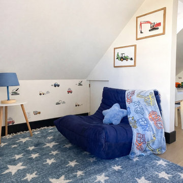 Asher's "Construction Trucks" bedroom Reno