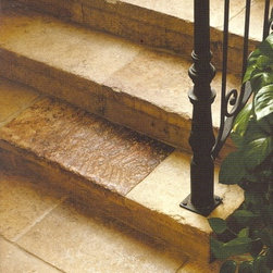 Antique French Bourgogne limestone - Wall And Floor Tile