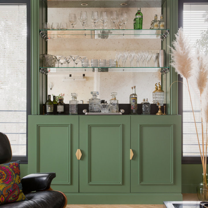 75 photos et idées déco de bars de salon - Février 2026