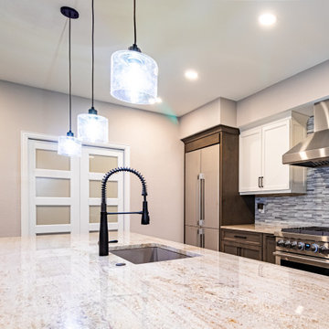 Dining Space Integration with Kitchen