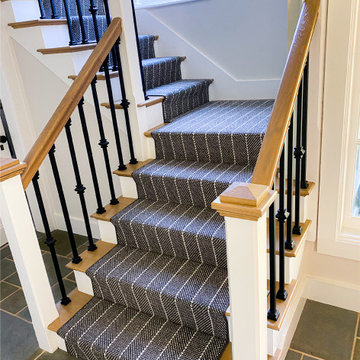 Couristan Addington in Charcoal Stair Runner