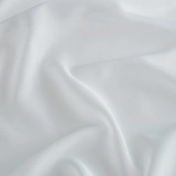 Crystal White Voile Roman blind and curtain - Curtains