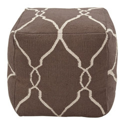 Surya Pouf Ottoman - Floor Pillows And Poufs