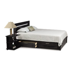 Horizon Queen Size Storage Bed By Copeland - Beds