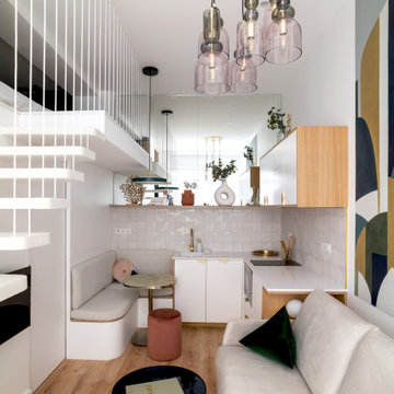 Un ancien atelier transformé en appartement atypique, 20m² à Paris