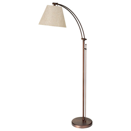 Signature 1 Light Floor Lamp in Oil Brushed Bronze