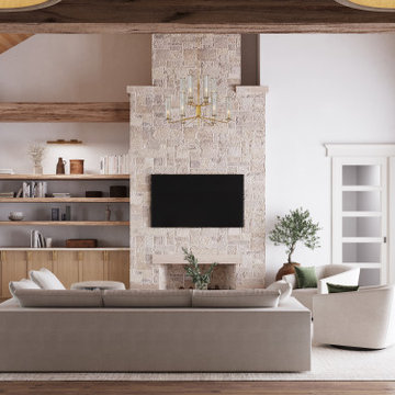 Hawkridge Lot 35 | Interior and exterior rendering