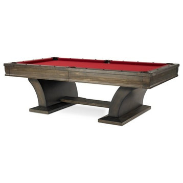 Paxton Billiards Pool Table With Accessories by Plank and Hide
