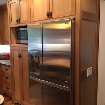 Quarter Sawn White Oak Kitchenin New England