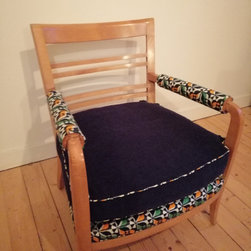 petit fauteuil &agrave; coussin - Fabric
