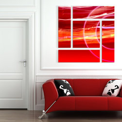 Abstract Prints on Aluminum - Artwork