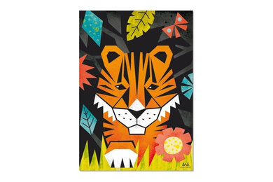 Tiptoe Tiger Print