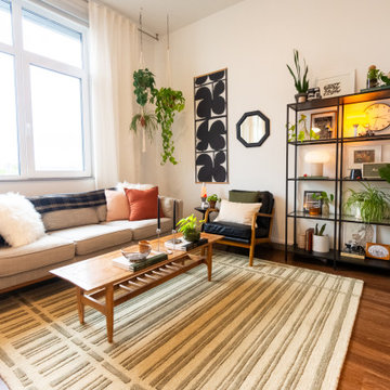 Mid-Century/Japandi loft
