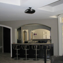 living room/theater room