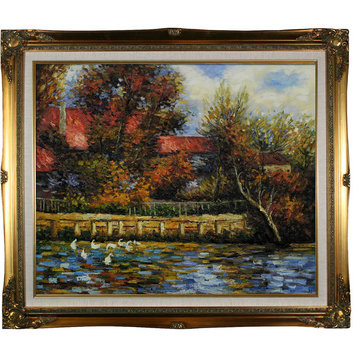 Renoir - Duck Pond Oil Painting